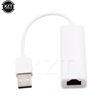 

New Arrival USB 2.0 to RJ45 Network Card Lan Adapter For Mac OS Android Tablet PC Win 7 8 10 XP 100Mbps