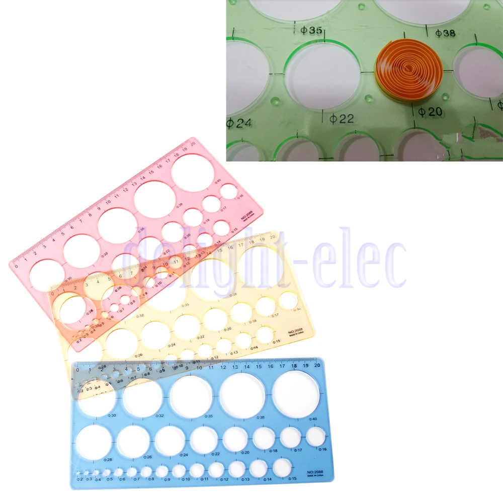 1 PC Quilled Creations Paper Quilling Ruler Circle DIY Tool Handcraft