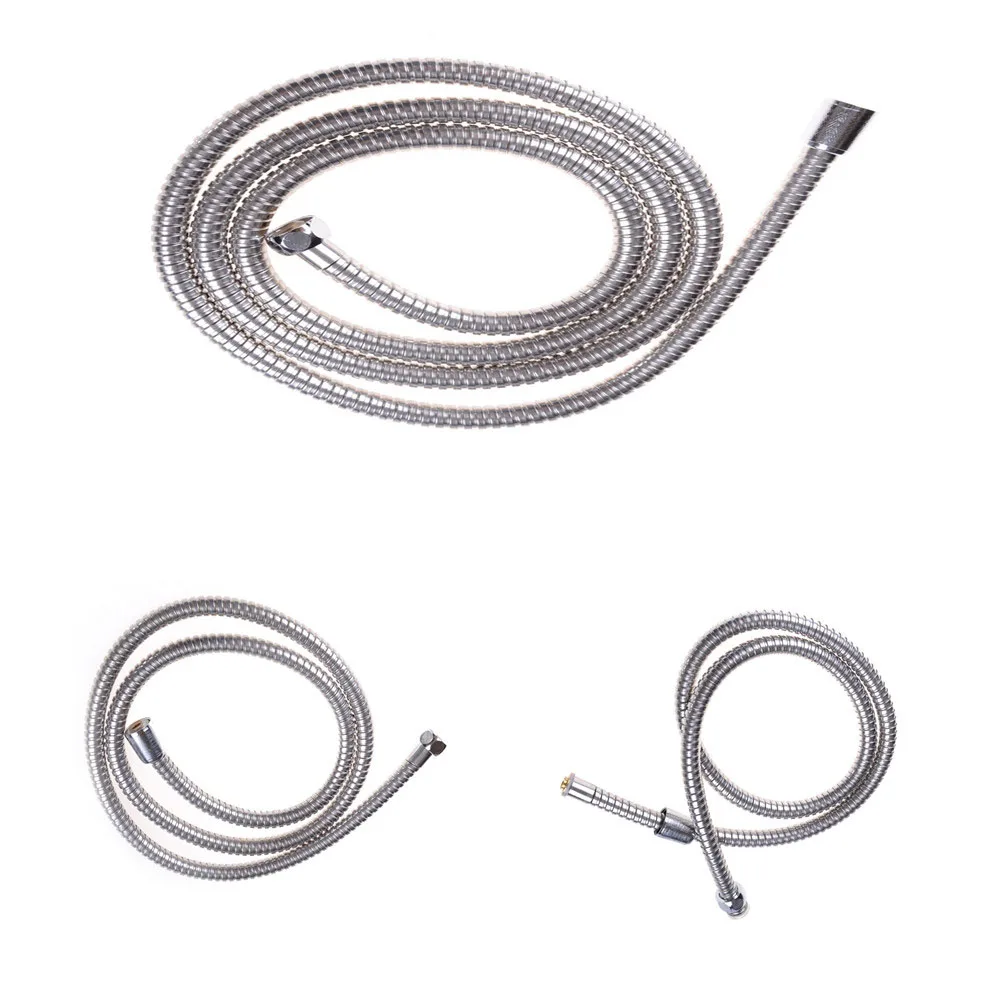 

High Quality Stainless Steel Shower Hose Bathroom Fixture 1.2M/1.5M/2M Shower Head Hose Handheld Bathroom Flexible Tube