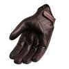 Мужские кожаные перчатки для мотогонок, перчатки из натуральной кожи с сенсорным экраном для езды на велосипеде ► Фото 3/6