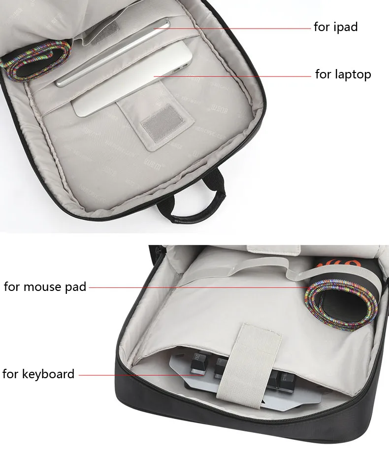 Сумка BUBM для электронных видов спорта, чехол-органайзер для хранения компьютерной клавиатуры, цифровые аксессуары, сумка для коврика для мыши