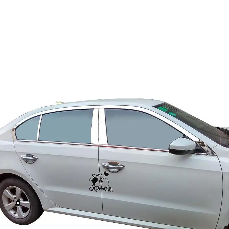 

Modified Automobile Body Window Exterior Mouldings Protecter Covers 08 09 10 11 12 13 14 15 16 17 18 19 FOR Volkswagen Lavida