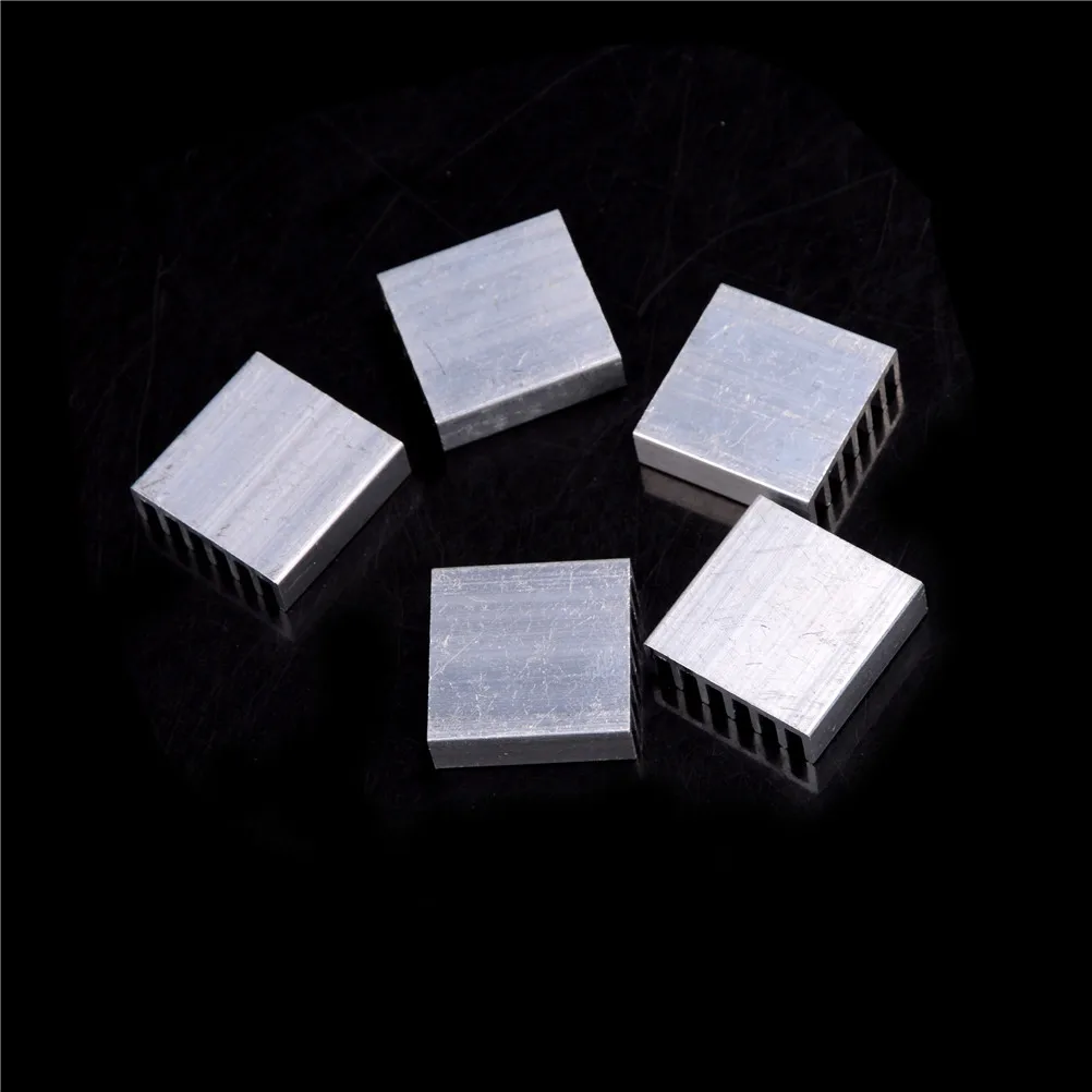 5pcs High Quality Heat Sink Aluminum for LED Power Memory Chip 20*20*6mm