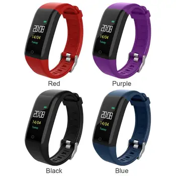 

T10/M4 Wristband IP68 Waterproof Colour Screen 90mAh Time Display Heart Rate Step Counter Smart Band Convenient USB Charging