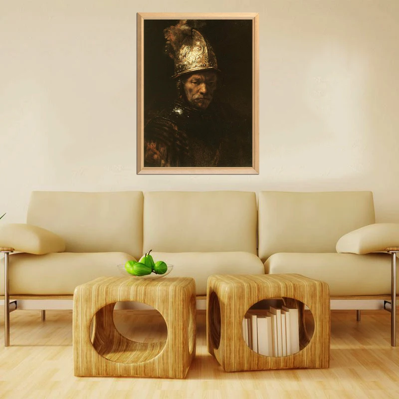 Rembrandt известная картина &quotчеловек с золотым шлемом&quot 5D DIY Алмазная полностью