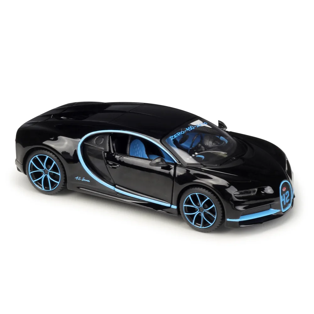 

1:24 Maisto Bugatti Chiron blue/red/black/black-blue Diecast model car