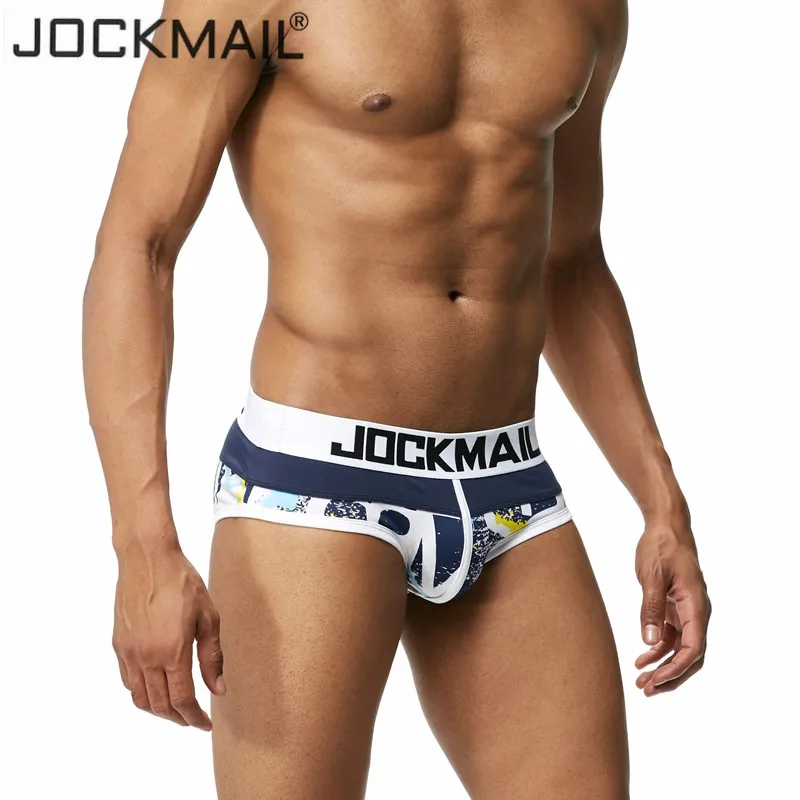 Нижнее белье JOCKMAIL мужское сексуальное дышащее с принтом| |