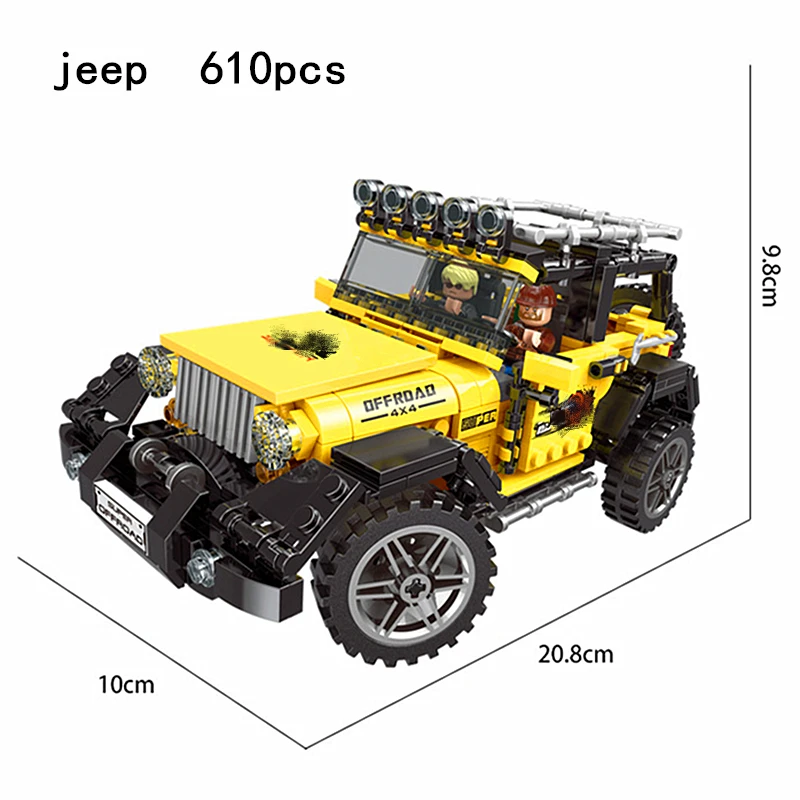 

NEW Legoing Technic Blocks The ATV Technic Car Model Building Blocks Legoings Friends Bricks Kids Toys For Children Gift