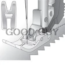 Pfaff и Gritzner оригинальная тефлоновая лапка для швейных машин с системой IDT для#93-036917-91#820240096#820664096