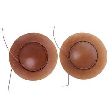 

2pcs 25.5mm Tweeter Voice Coil Horn Treble Speaker Resin Sound Film Diaphragm