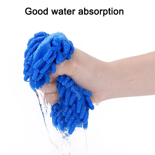 1/5pcs Household Cleaning Gloves Washing Towels Cleaning Cloth for Car Desk Office QJS Shop