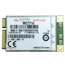 Разблокированный Sierra AirPrime MC7710 LTE/HSPA/EDGE/GPRS/GSM+ 4G 3g модуль PCI-E 100 Мбит/с Карта WWAN 800/900/2100 МГц Поддержка Gobi API