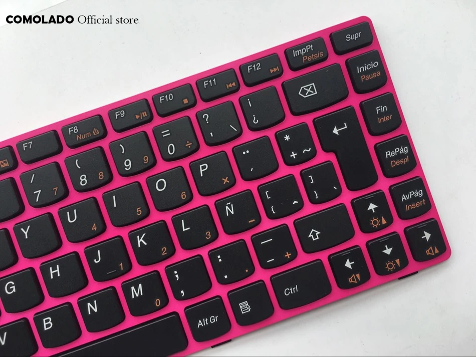 LA Latin Keyboard for LENOVO Z370 Z470 black with Red Frame keyboard LA Layout (2)