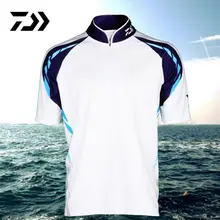 2017 NEW DAIWA Fishing clothes Ultrathin Short sleeve Breathable summer Sunscreen DAWA Anti UV outdoors DAIWAS