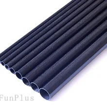 4 шт. 3 К углерода Волокно труб диаметром 30 мм x id 26 мм x Длина 500 мм 30x26x500 мм трубы матовый для FPV-системы MultiCopter Quadcopter RC оружия