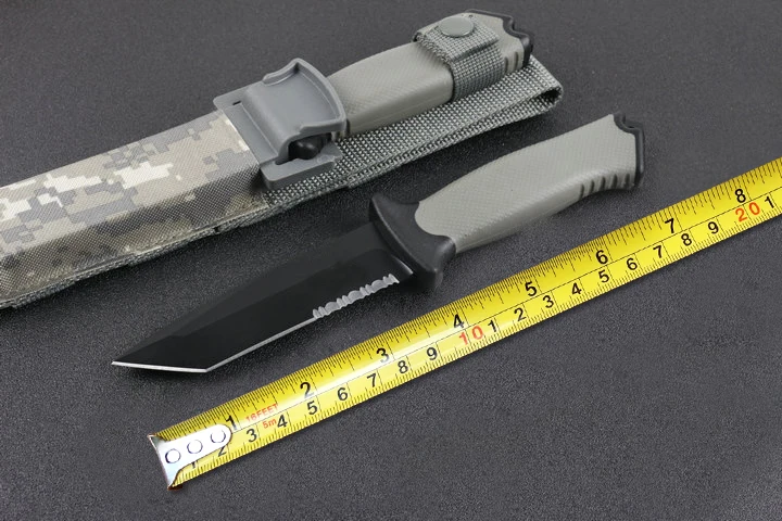 

Newest G1500 Outdoor Survival Fixed Blade Knife,12C 27 Blade Camping Tactical Knife,EDC Hunting Survival Pocket Knives