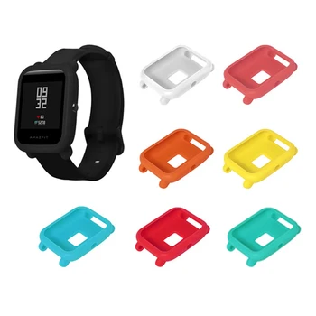 

Soft Silicone Protection Full Case Cover for HUami Amazfit Bip Youth Watch Smart Watch Accessoeies