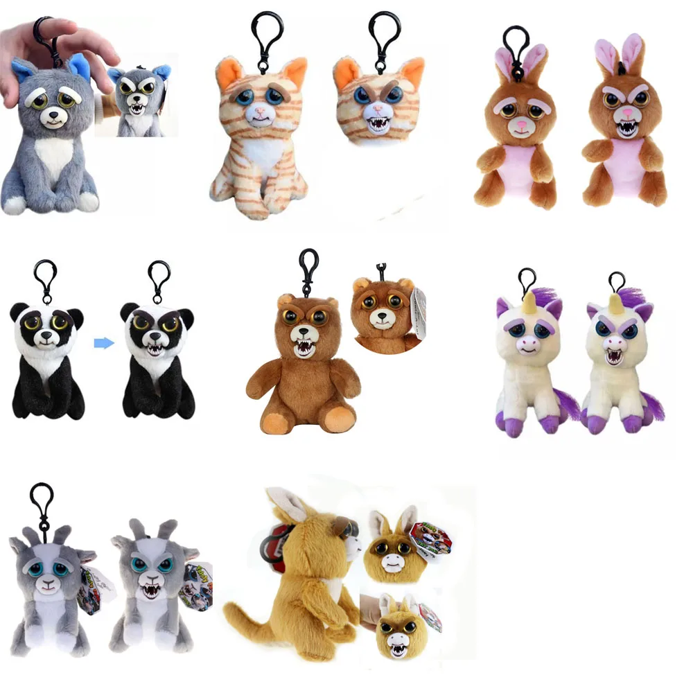 feisty pets keychain