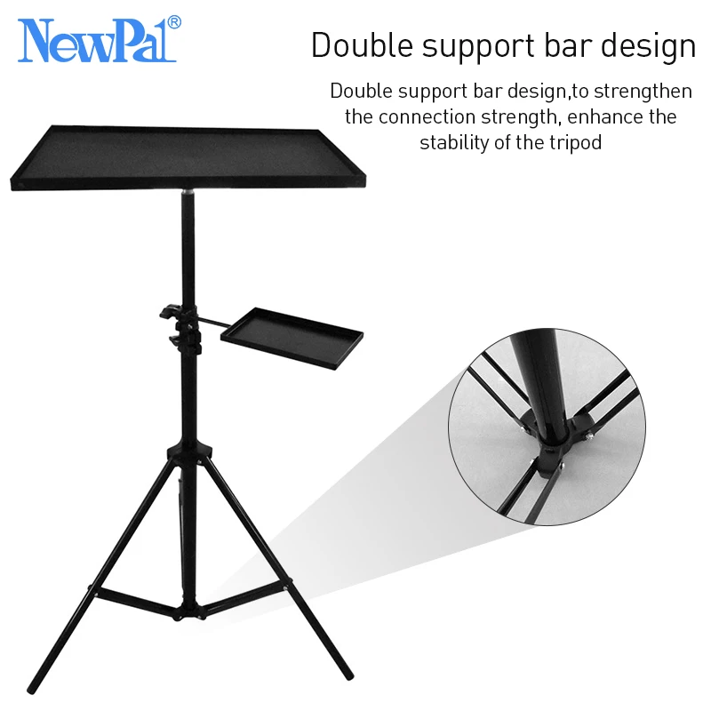 Projector Bracket Aluminum Pallet Anti-scratch Floor Projector Stand Tripod For Laptop Bracket Stand Russia Warehouse Clearance