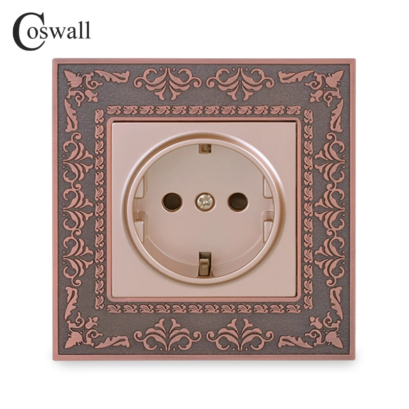 Розетка настенная из цинкового сплава 16 А 110 250 в перем. Тока|socket power|socket eusocket wall |