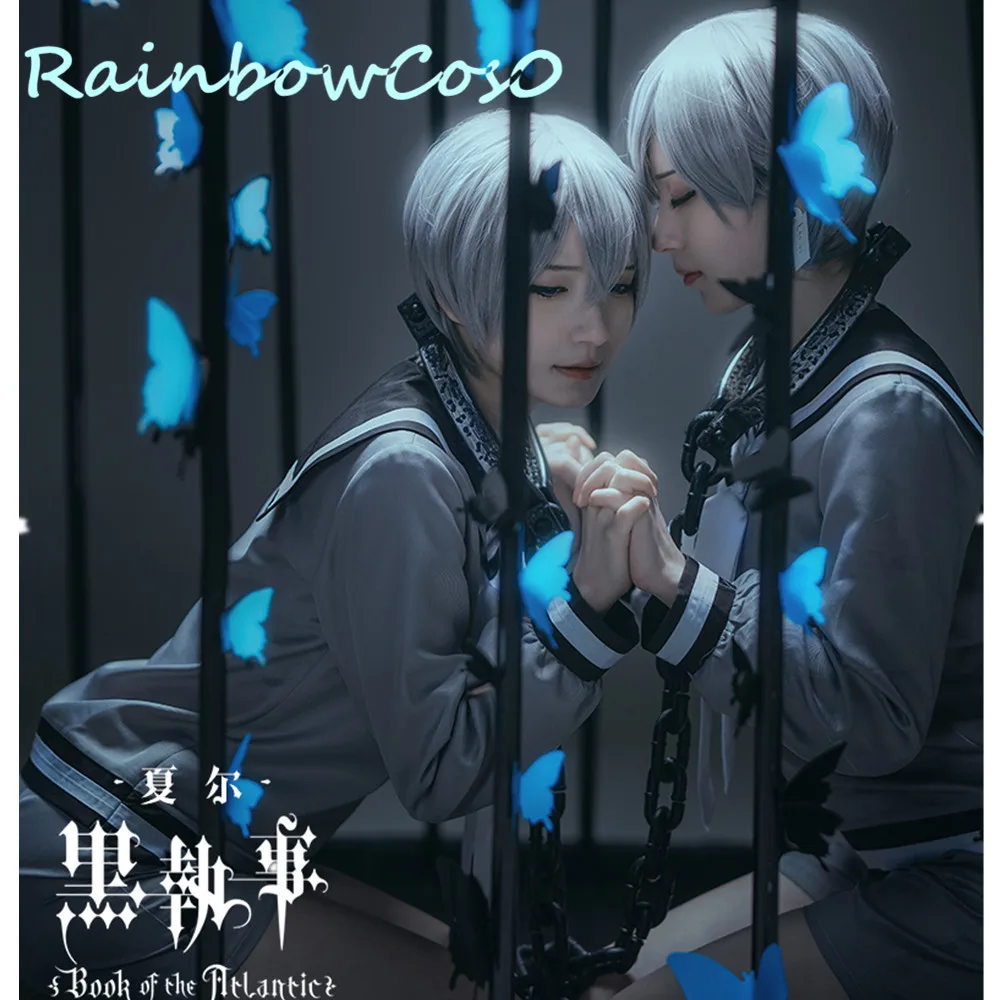 RainbowCos0 косплей костюм черный дворецкий Ciel Phantomhive униформа игра аниме