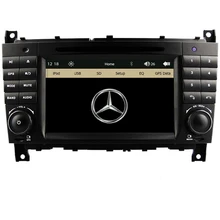 7 inch Original interface Capacitive touch screen Car DVD player For Mercedes Benz C Class W203 CLK W209 Radio GPS Navigation