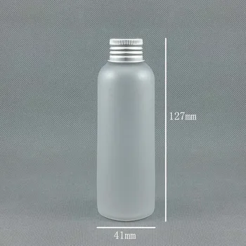 

50pcs_lot 150ML Aluminum bottle cover Empty containers of cosmetics DIY Plastic perfume bottle Empty bottles