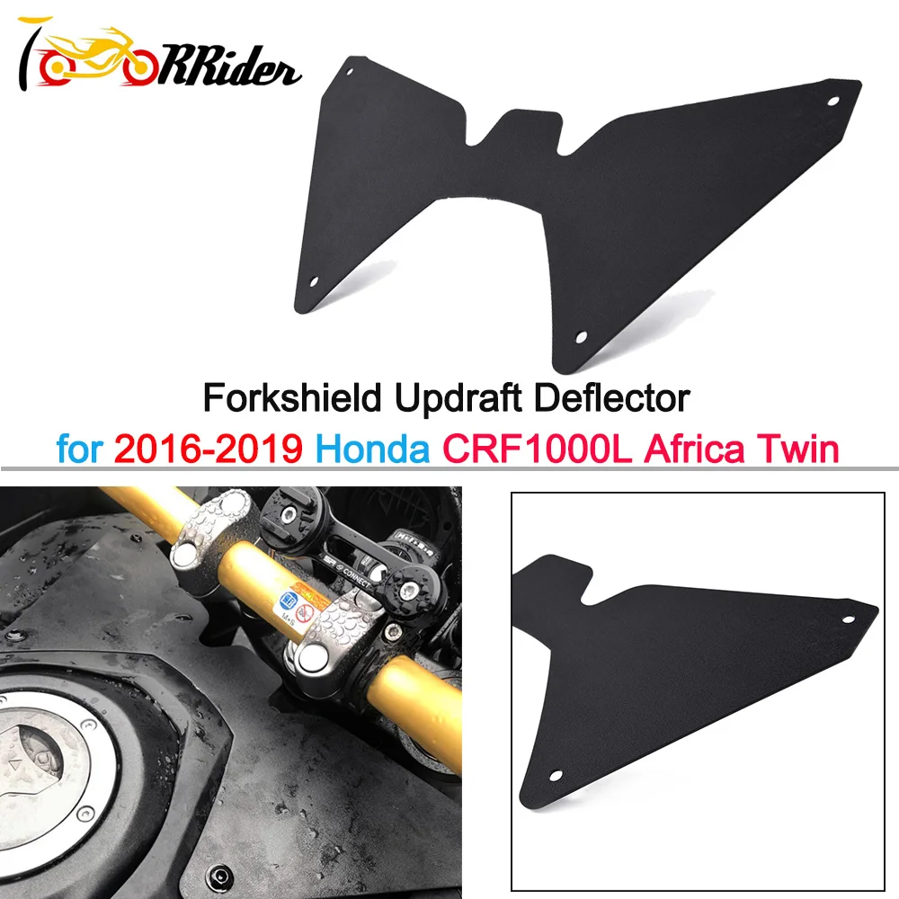 

Motorcycle Accessories CRF1000L Forkshield Updraft Wind Deflector For 2016-2019 Honda CRF 1000L CRF-1000-L Africa Twin 2017 2018