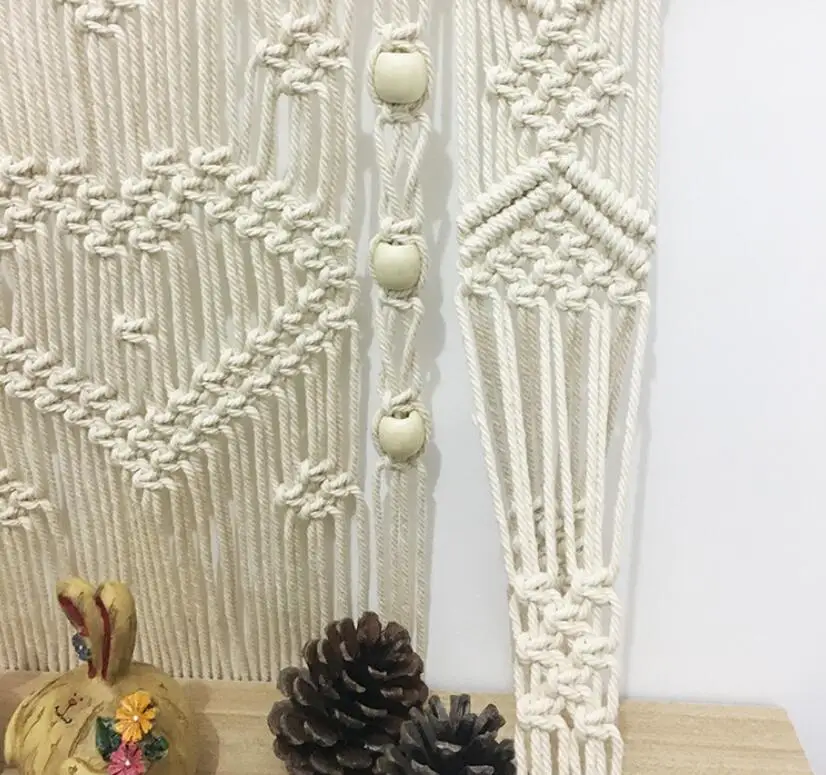 Kaufen MACRAME WAND HÄNGEN REGAL HAND GEWEBT HÄNGENDEN ANLAGE HALTER