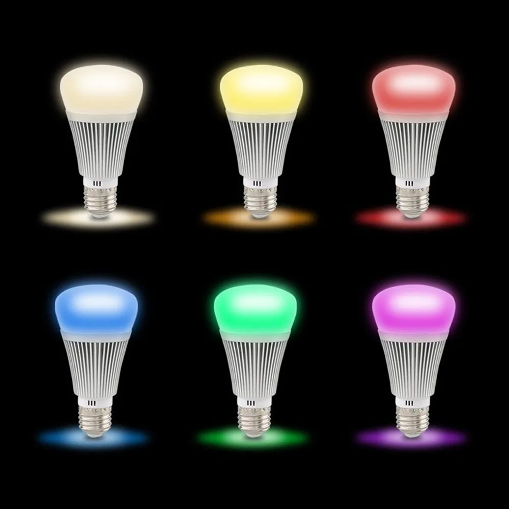 

LED Smart Bulb Wireless WiFi Light E27 B22 7W RGB + White Dimmable WIFI Smart LED Bulb Light AC85-265V