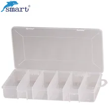 Дешево! умный ящик для рыболовных снастей 20,7*11*3,3 см водонепроницаемый набор аксессуаров для рыбалки 6 отсеков Peche A La Carpe рыболовные инструменты