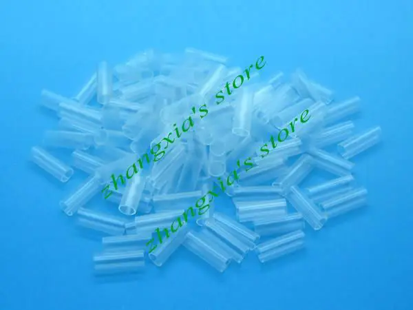 

2 Colors 10mm Simple Shrinkable Tube / Black & Transparent /All Kinds Hair Extension Tools 1000pcs,Free Shipping,LZH0071