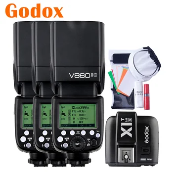

Godox V860II-S V860II S X1T-S Transmitter 2.4G TTL HSS Camera Flash Speedlite for Sony A7II A7RII A7RIII A6000 A7 A9 A6300 A6500