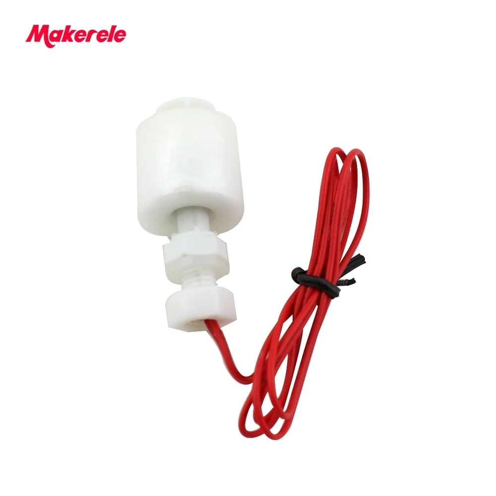 

110v Mini Type Poly Propy Water Level Liquid Sensor 220V MK-PFS4008 water tank float switch pp plastic from makerele