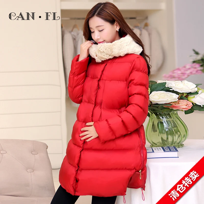 Maternity clothing maternity autumn and winter cotton padded font b jacket b font female winter thickening