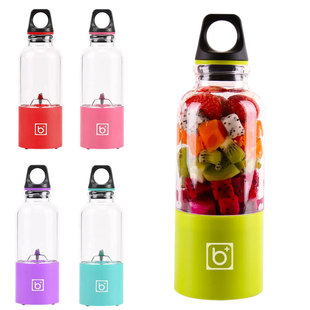 

550ml Portable Electric USB Blender Juicer Cup Rechargeable Orange Citrus Lemon Fruit Juicer Blender Juice Smoothie Maker