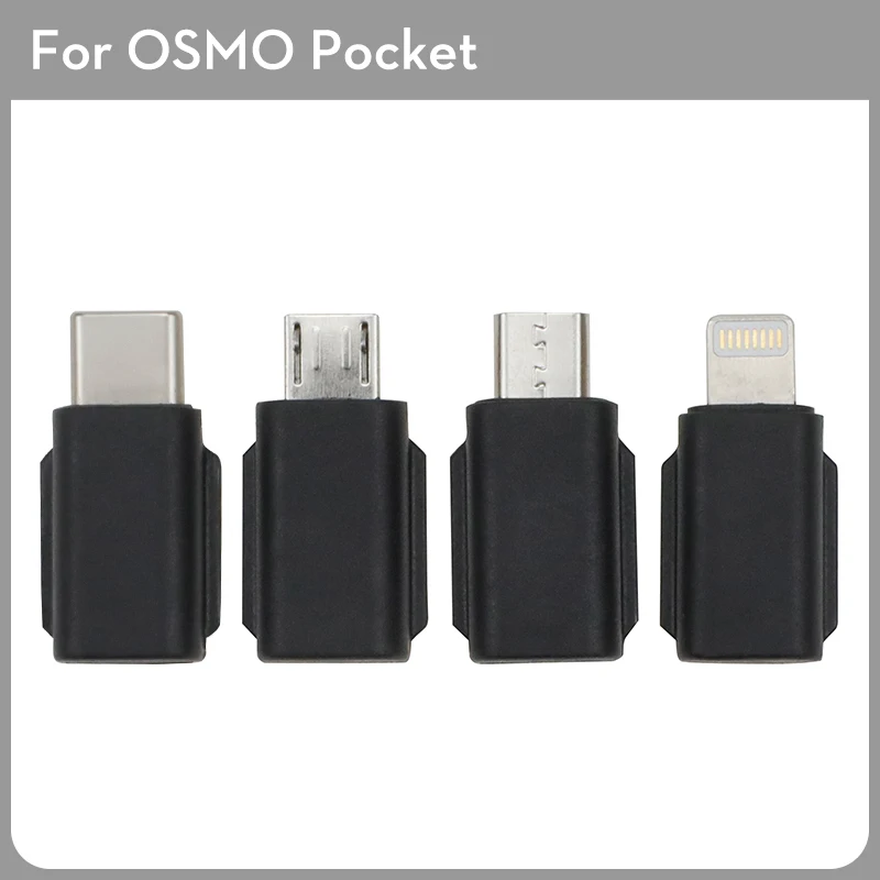 

Osmo Pocket Smartphone Adapter Lightening Type-C Standard Reverse USB for DJI Osmo Pocket Gimbal