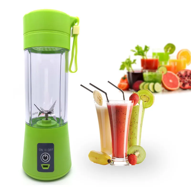 

USB multi-function rechargeable portable juicer home blender egg beater, 380ml juicer, fruit blender