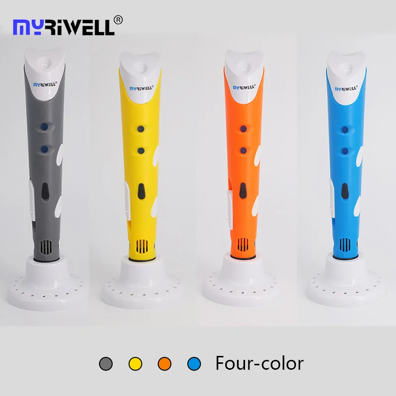 Myriwell 3d Ручка + 100 м PLA волокно печатных ручка 3 d ручки для детей искусство рисования