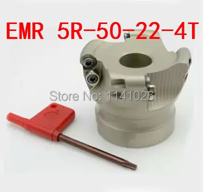 Бесплатная доставка EMR-5R-50-22-4 T торцевая фреза для фрезерования с ЧПУ | Инструменты