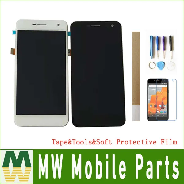 

5.0"For Wileyfox Spark Plus Spark+ LCD Display+Touch Screen Digitizer Assembly Replacement Black White With kit