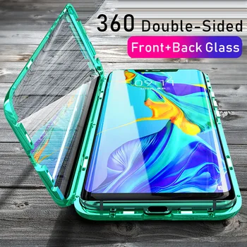 

360 Full Protective Magnetic Case For Huawei Honor 20 Pro Maimang 8 Case Back Cover For Huawei P20 P30 Pro Mate 20 Pro Nova 4E