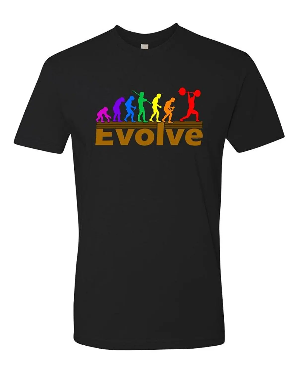 رجل مضحك الاثقال تجريب shirt | تتطور رجل t قميص قصير الأكمام الطباعة casua طباعة تي شيرت للرجال 2018 رجل مضحك الاثقال تجريب shirt | تتطور رجل t قميص قصير الأكمام الطباعة casua طباعة تي شيرت للرجال 2018