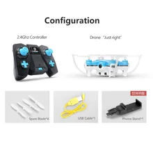 Remote control small plane mini micro rc quadcopter drone kit professional with com hd wifi camera FPV gopor ar pocket helicopt