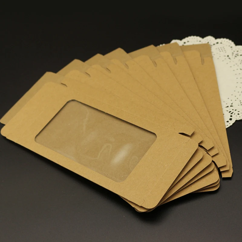 

200pcs Wholesale Custom Logo Kraft Paper Packaging Box for iPhone 7plus 8plus Phone Case Universal 5.5 inch Blank Gift Box