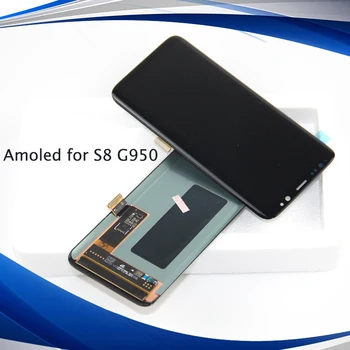 

For Samsung S8 LCD for SAMSUNG Galaxy S8 LCD G950 G950F Display lcd Touch Screen Digitizer