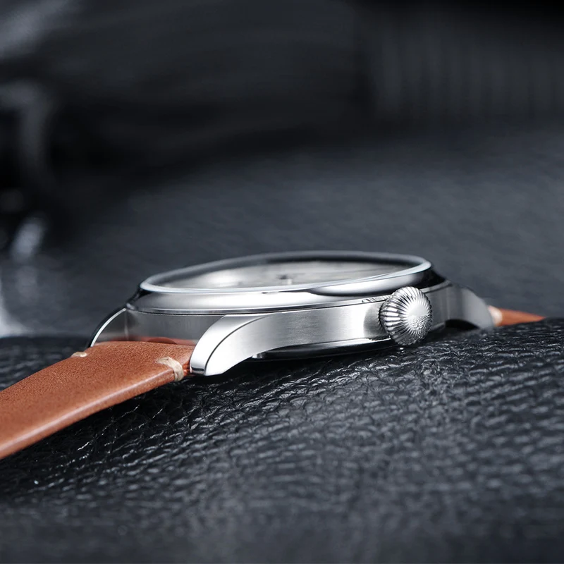 NEW Parnis 44mm Hand Winding Mechanical Men Wristwatch 2022 Sadoun.com