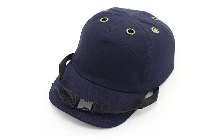 Защитный шлем безопасности шлем противоударный бейсбольный стиль шляпы защитный шлем-каска с 6 металлическими дырами для дыхания
