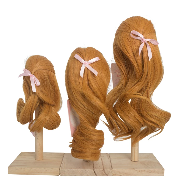 BJD doll wig 1//3 1//4 1//6 BJD DOLL MSD Fur Wig Dollfie Brown M03
