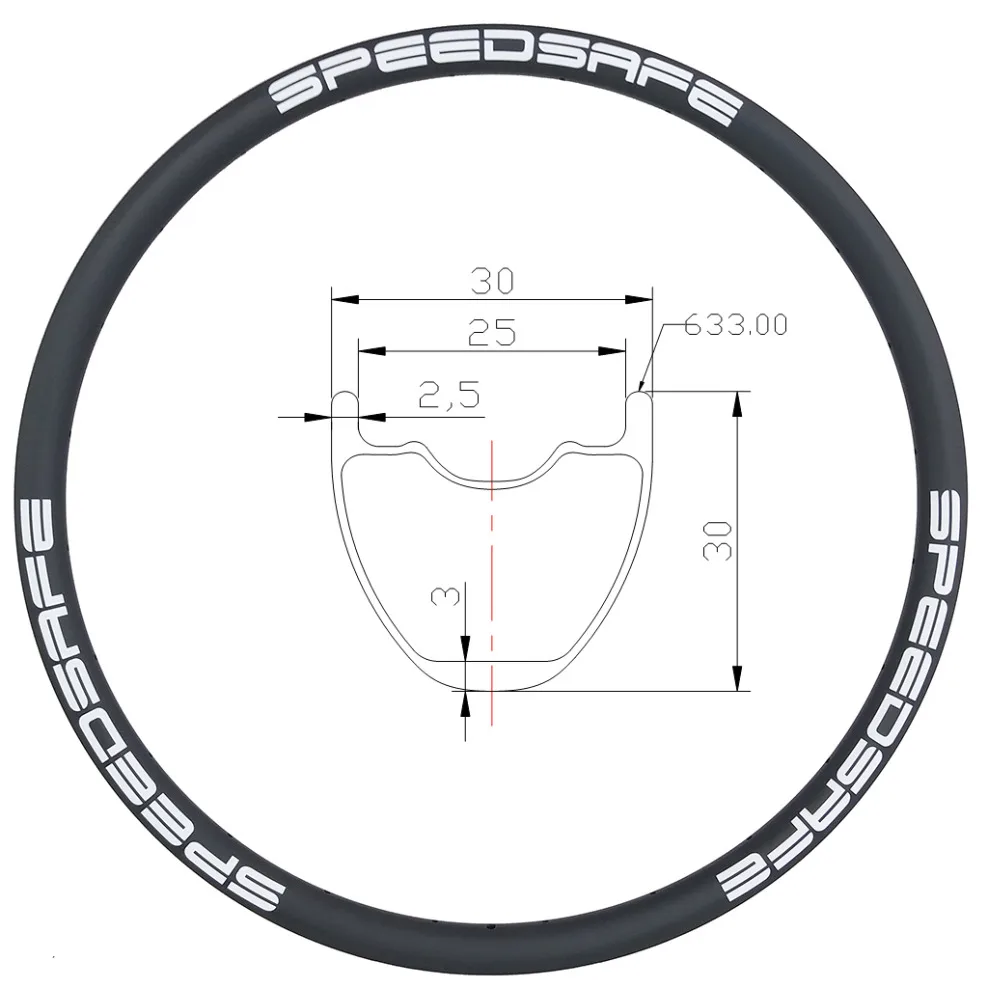 Clearance SPEEDSAFE 29er 650B MTB XC 30mm hookless carbon rim 27.5er clincher tubeless 30mm deep UD 3K matte glossy 24 28 32 Holes wheel 1 Clearance SPEEDSAFE 29er 650B MTB XC 30mm hookless carbon rim 27.5er clincher tubeless 30mm deep UD 3K matte glossy 24 28 32 Holes wheel 1